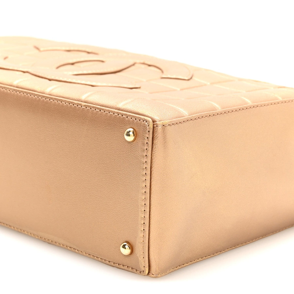 Medium Quilted Lambskin Shoulder Bag - Chocolate