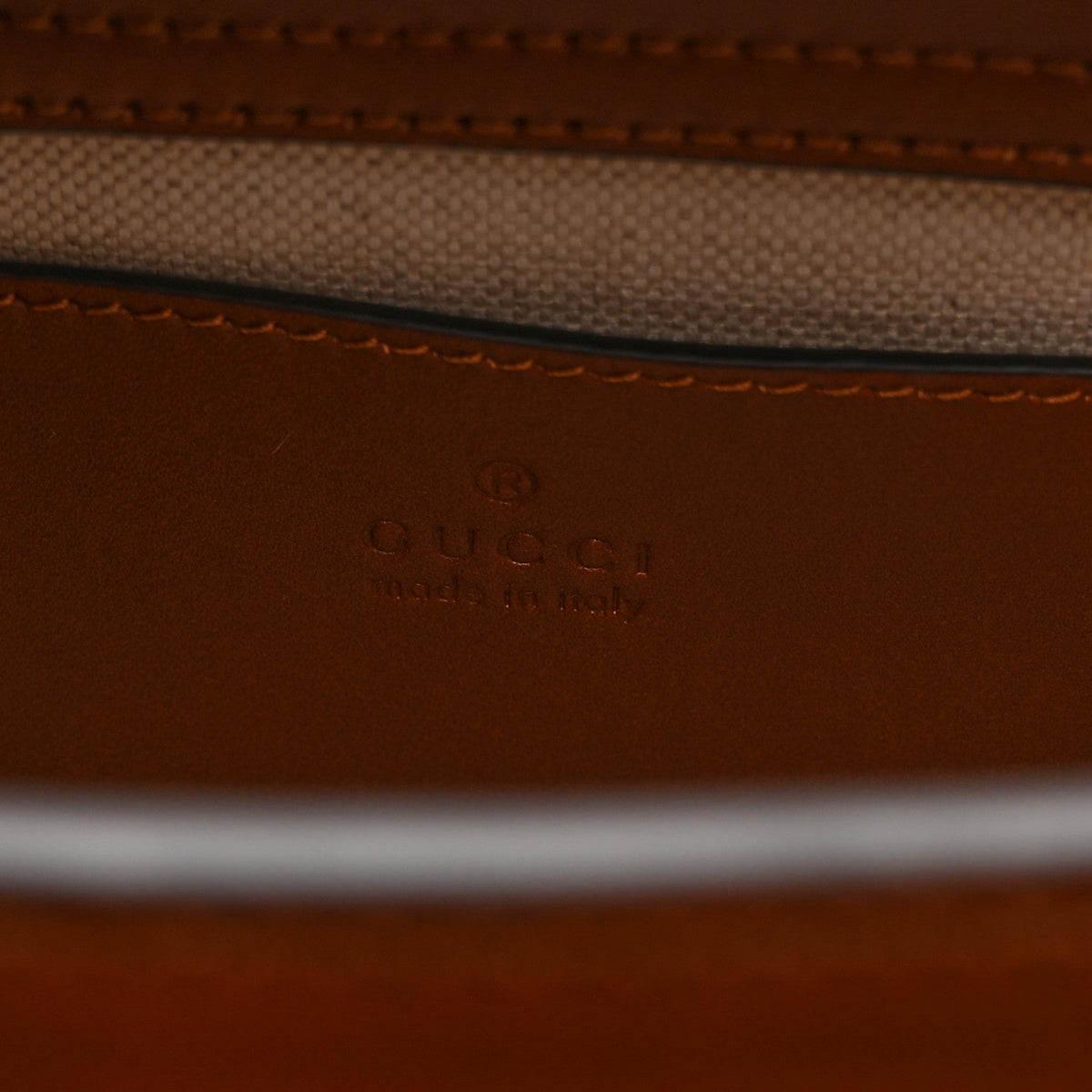 Mini Calfskin Canvas Tote Bag