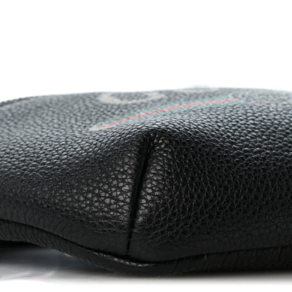 Small Calfskin Belt Bag - Black