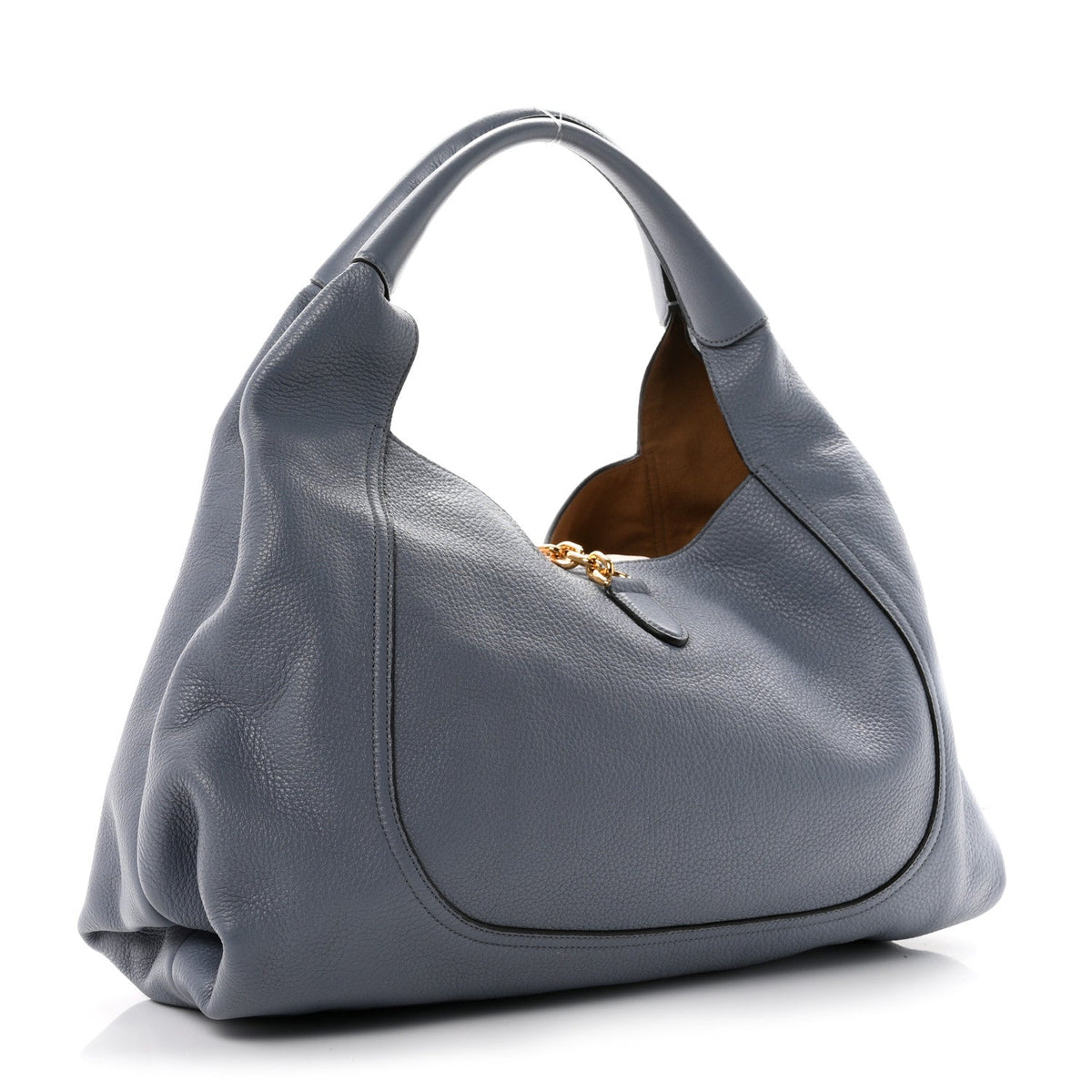 Maxi Calfskin Shoulder Bag - Blue