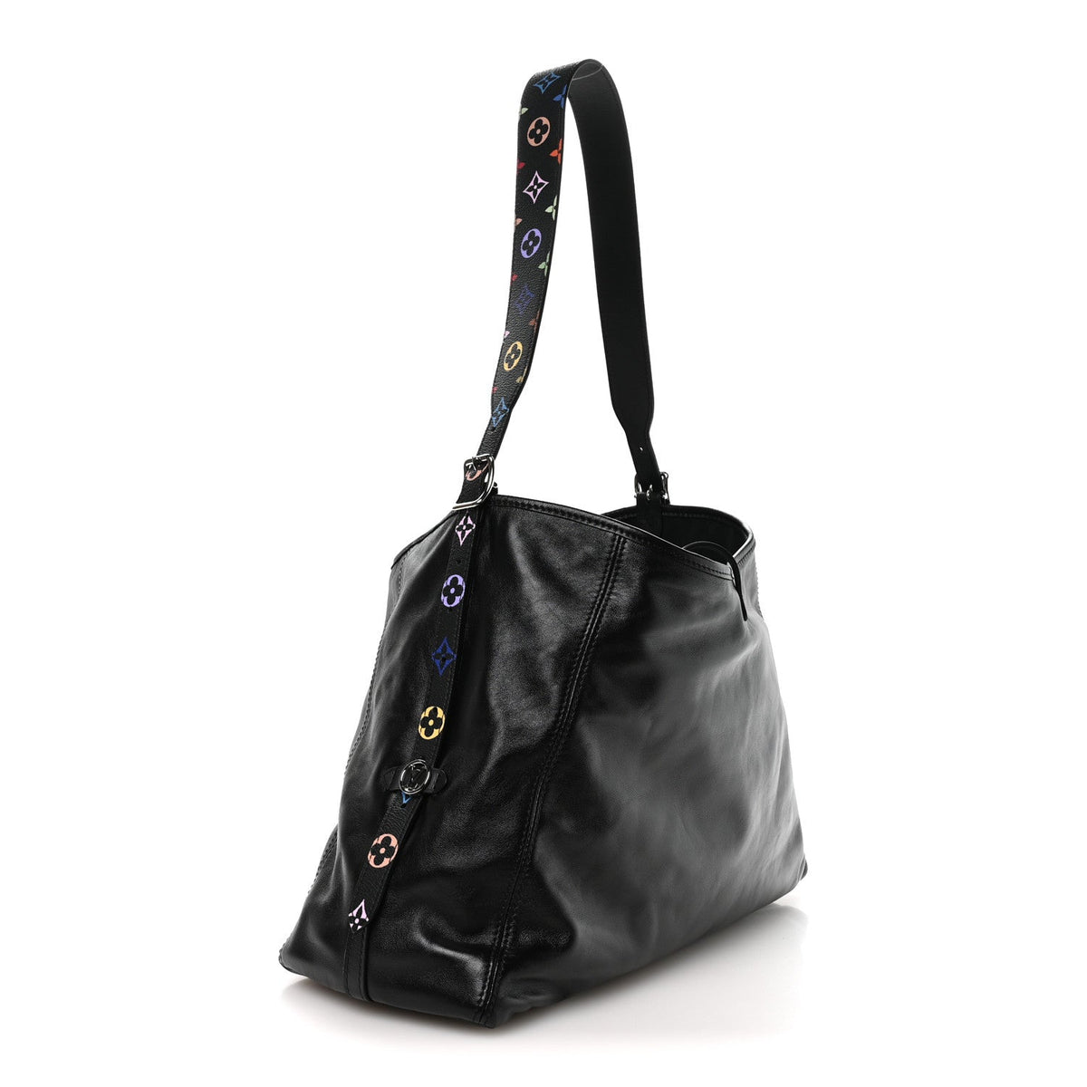 Lambskin Handbag - Black