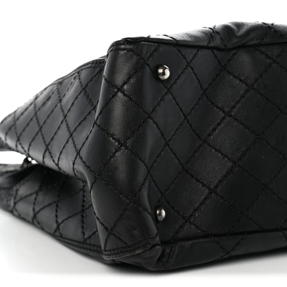 Calfskin Tote Bag - Black