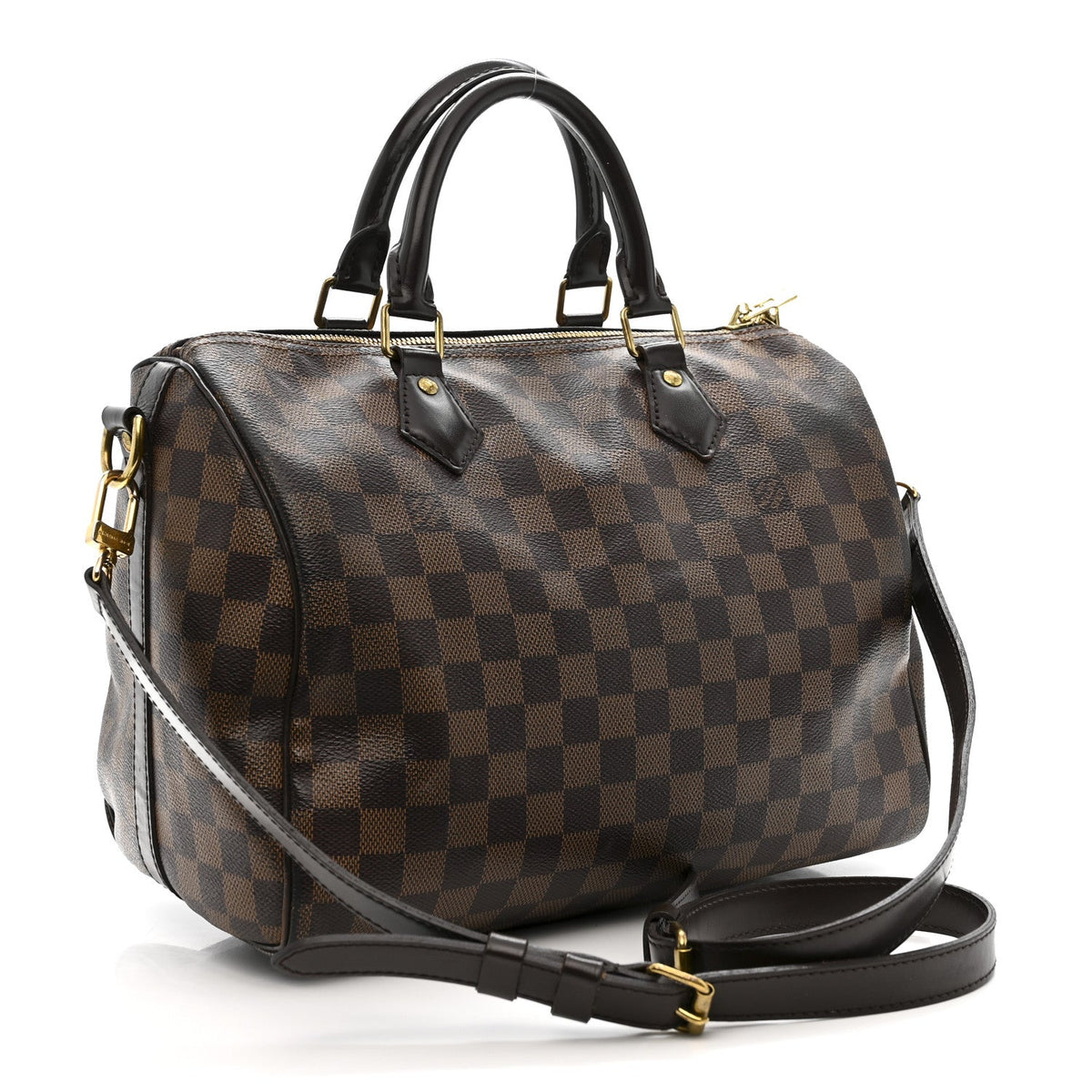 Damier Ebene Speedy Bandouliere 30 Handbag