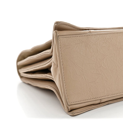 Large Quilted Calfskin Handbag