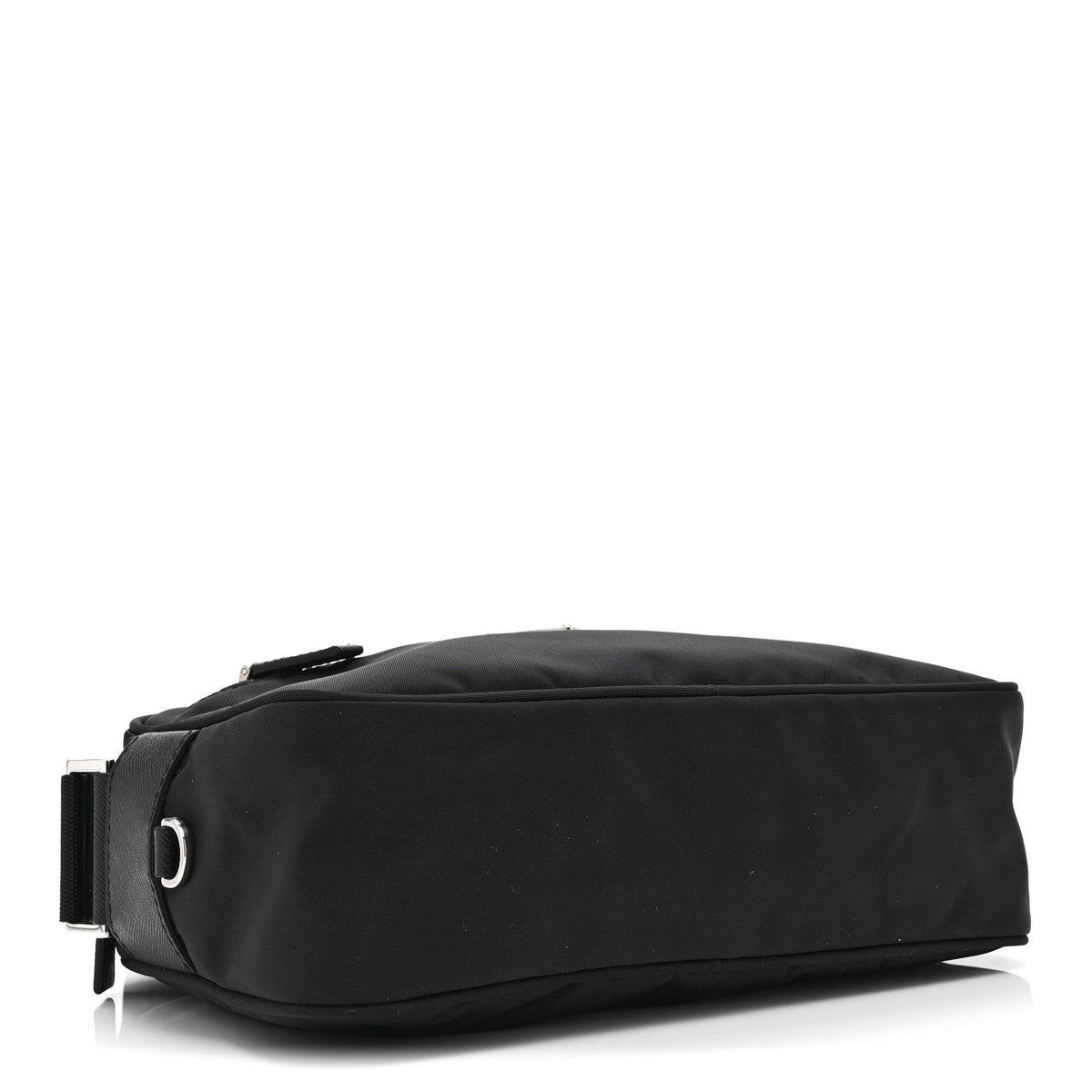 Nylon Shoulder Bag - Black