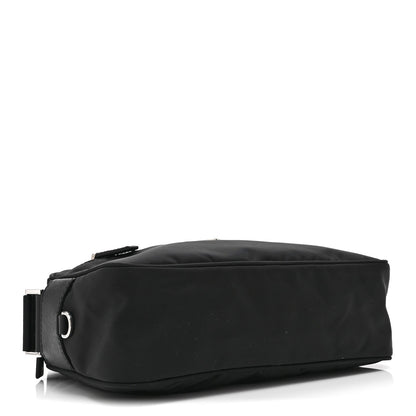 Nylon Shoulder Bag - Black