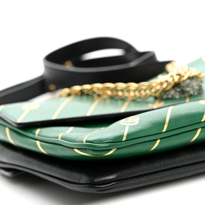 Medium Calfskin Shoulder Bag - Green