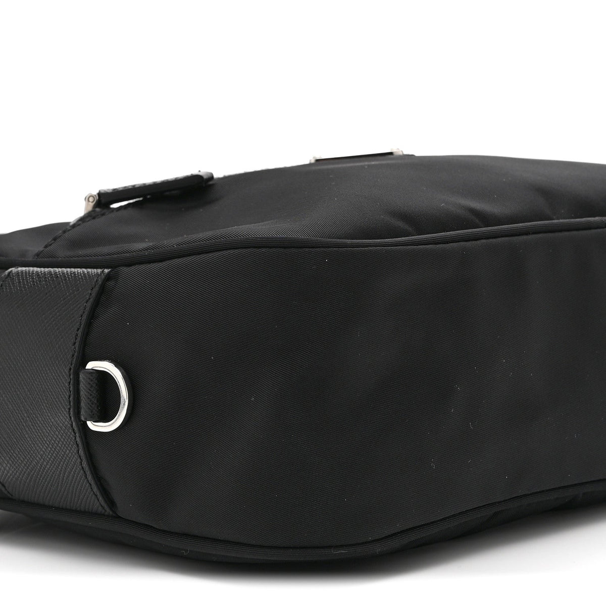 Nylon Shoulder Bag - Black