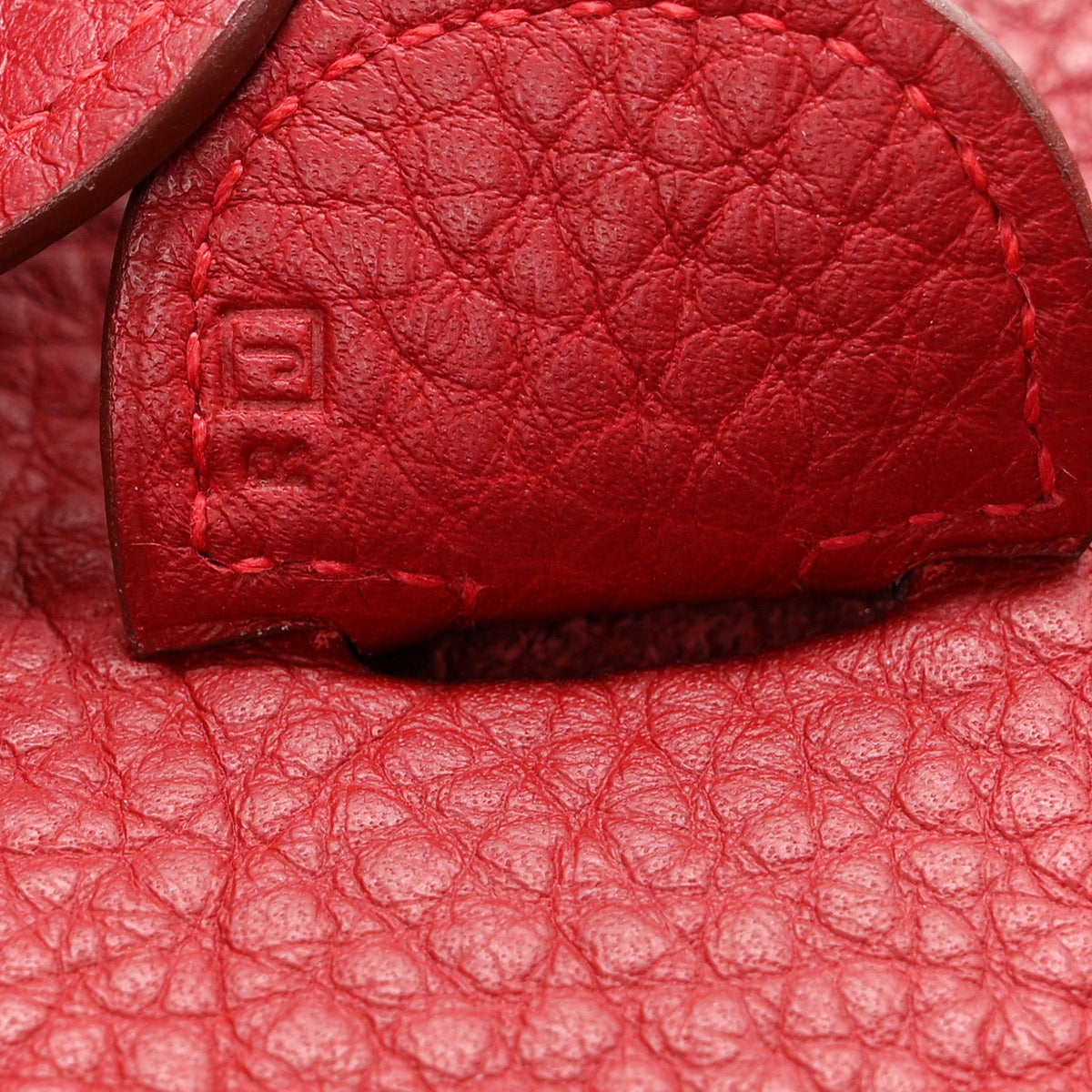 Taurillon Clemence Evelyne Ii Pm Rouge G Handbag