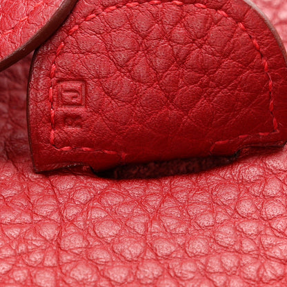 Taurillon Clemence Evelyne Ii Pm Rouge G Handbag