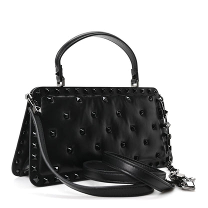 Nappa Shoulder Bag - Black