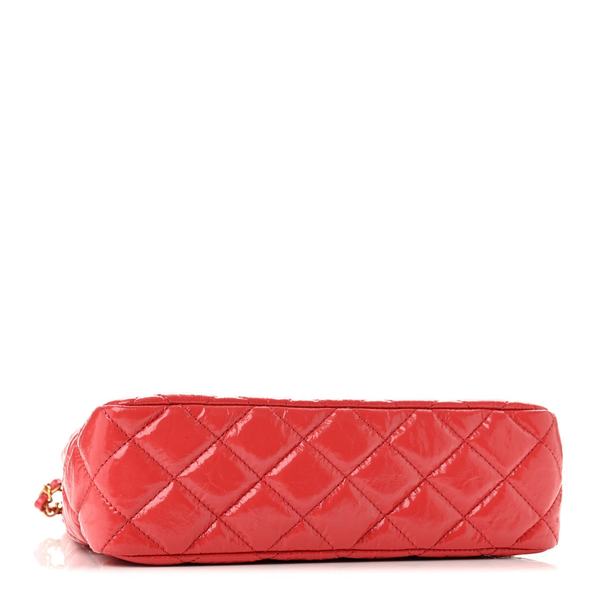 Quilted Calfskin Hobo Bag - Red