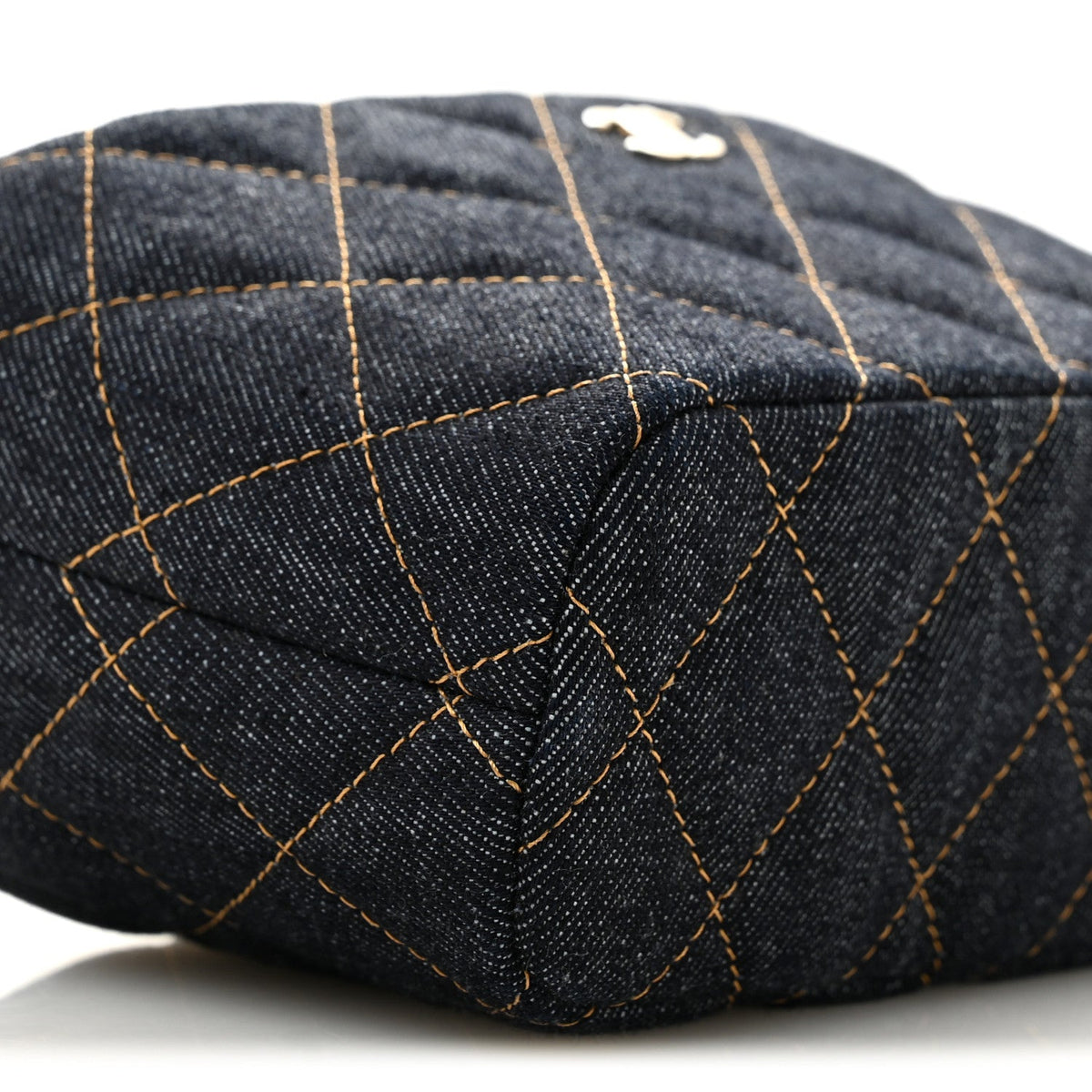 Quilted Hobo Bag - Blue