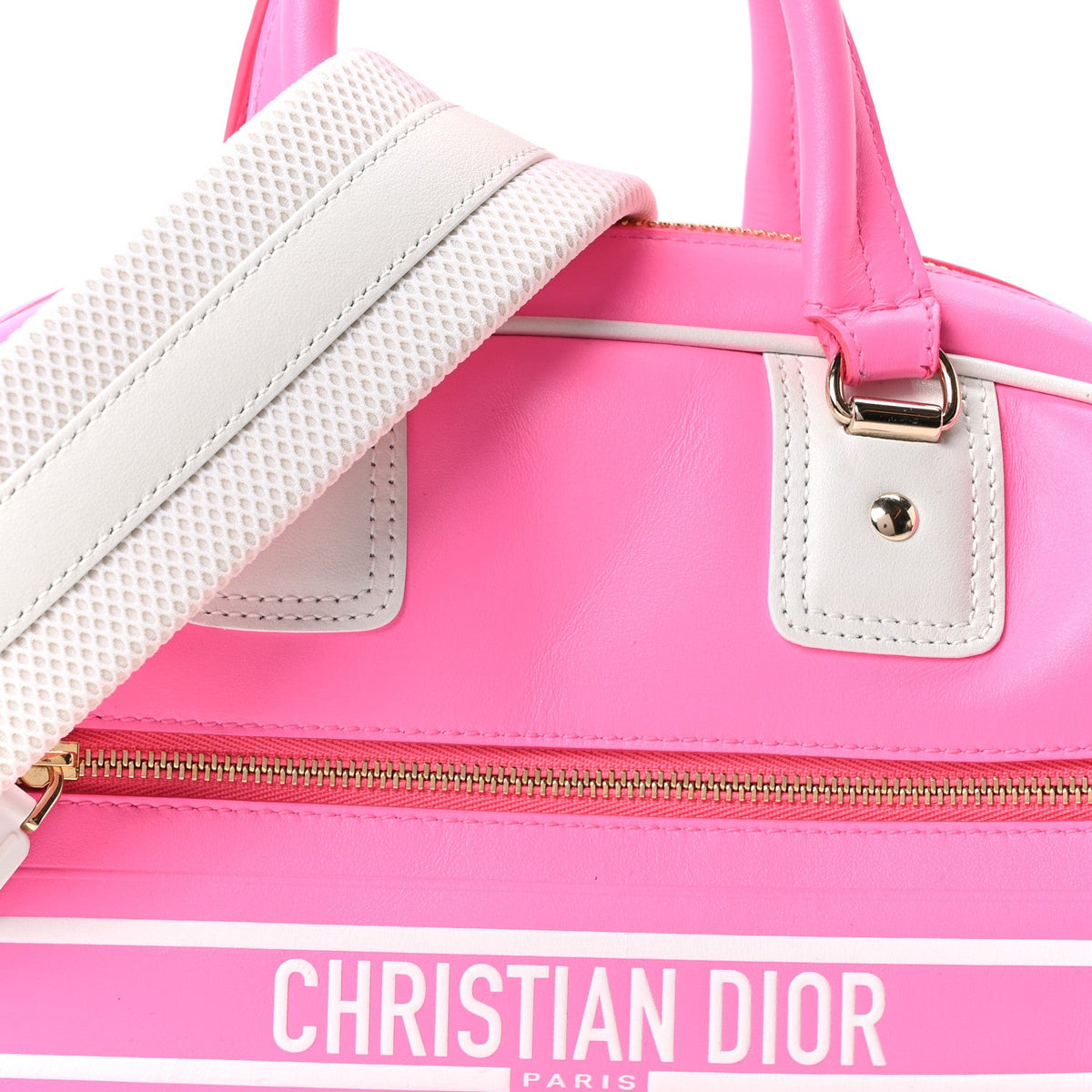 Small Calfskin Handbag - Pink