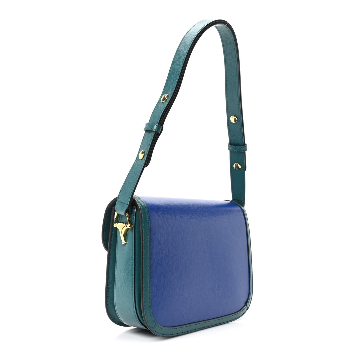 Calfskin Shoulder Bag - Blue