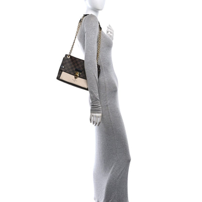 Damier Ebene Vavin Pm Creme Handbag