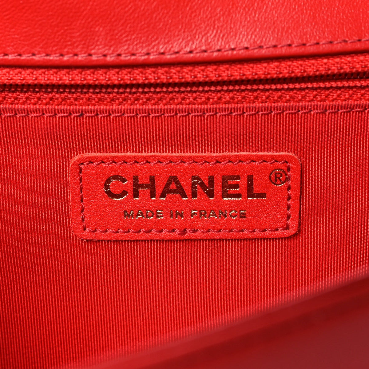 Medium Quilted Lambskin Flap Shoulder Bag - Red