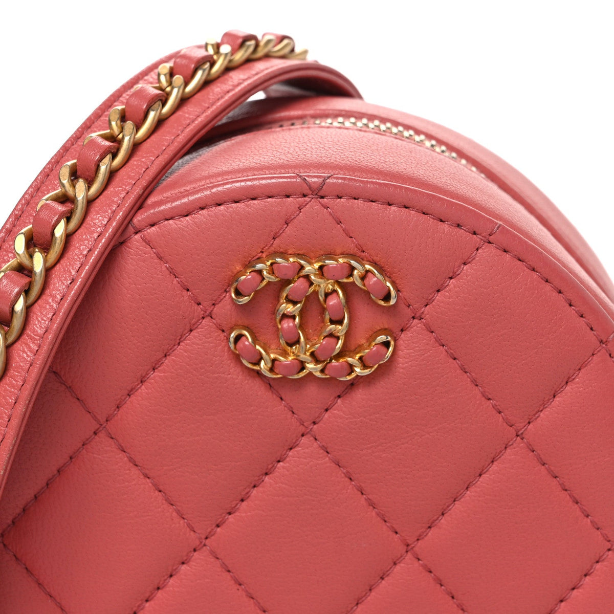 Quilted Goatskin Clutch Bag