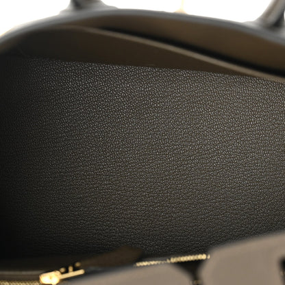Togo Birkin 25 Vert Loden Handbag