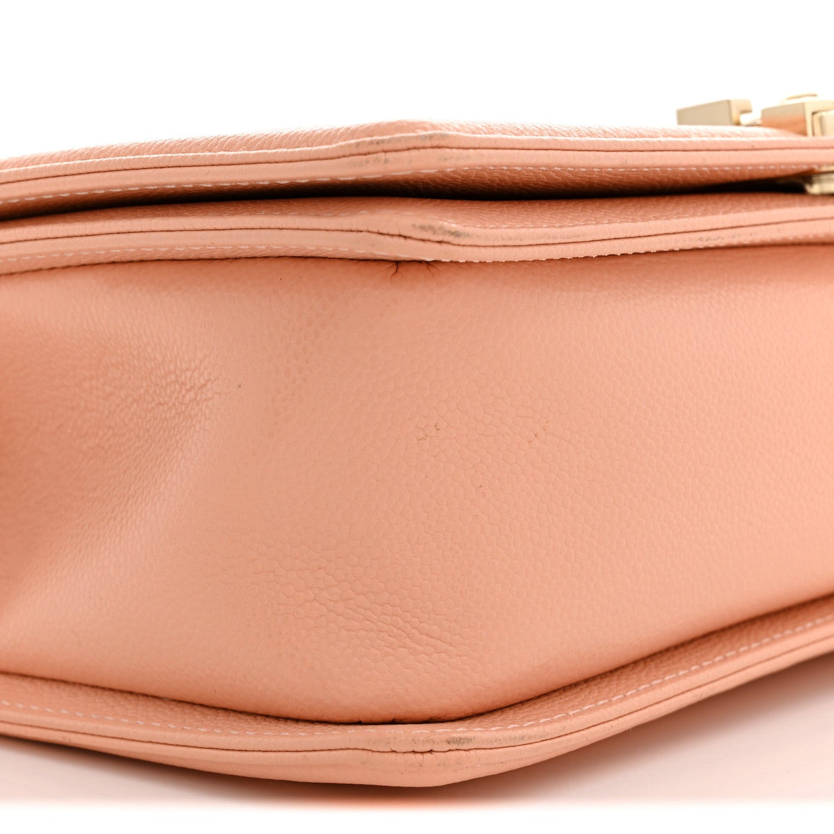 Medium Quilted Caviar Flap Shoulder Bag