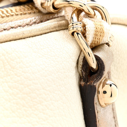 Small Goatskin Handbag - White