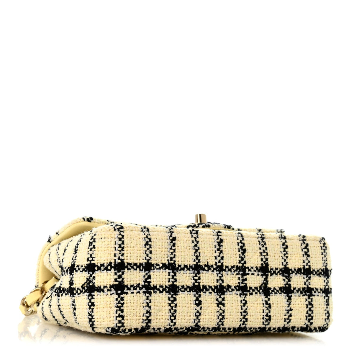 Mini Quilted Flap Shoulder Bag - Tan