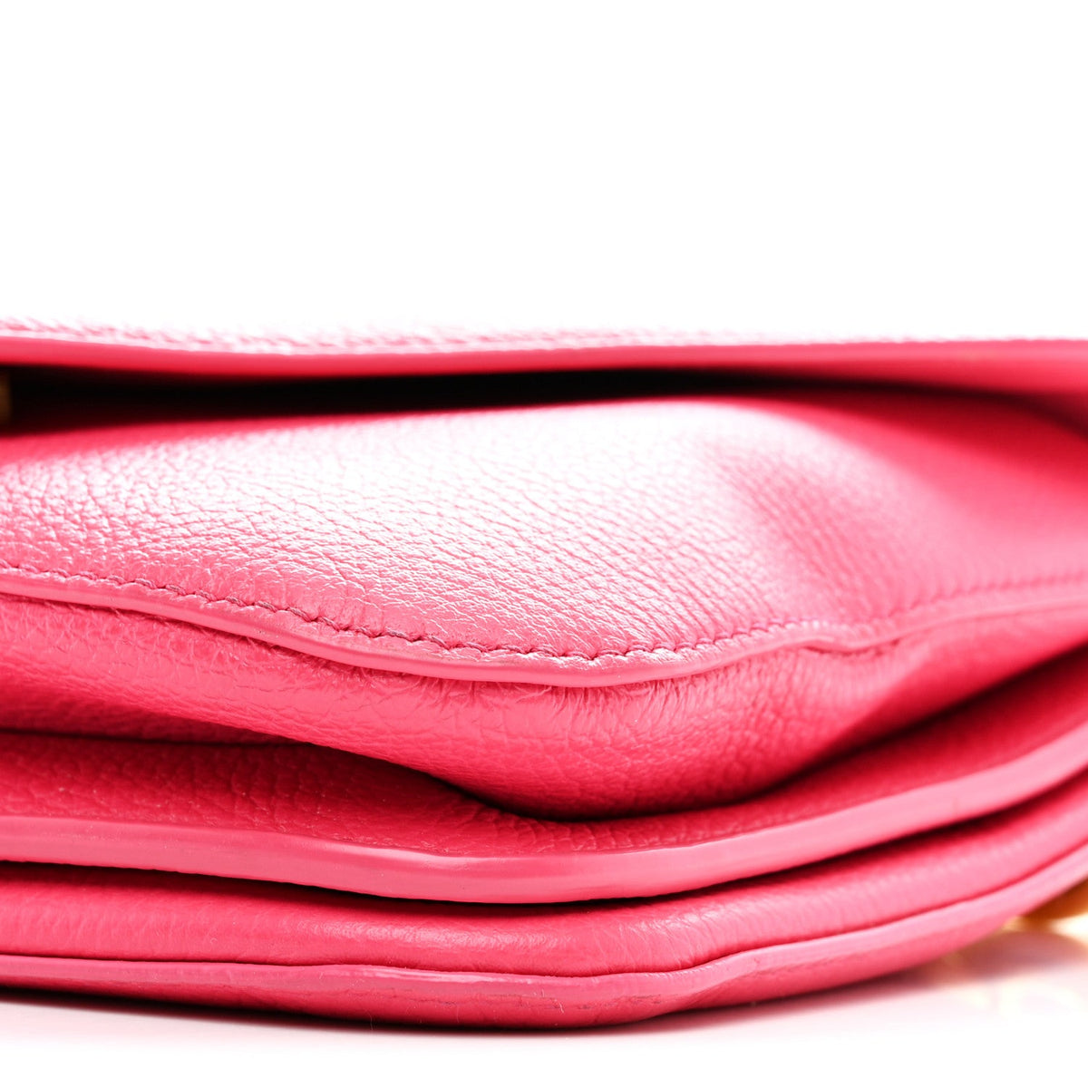 Calfskin Handbag - Pink