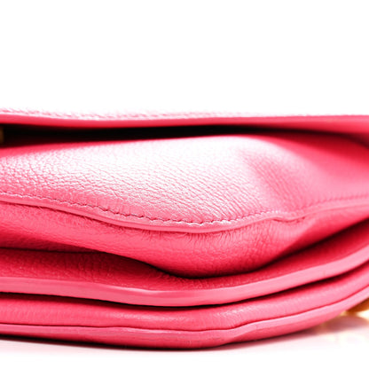 Calfskin Handbag - Pink