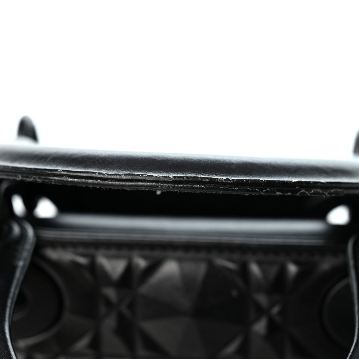 Small Calfskin Handbag - Black