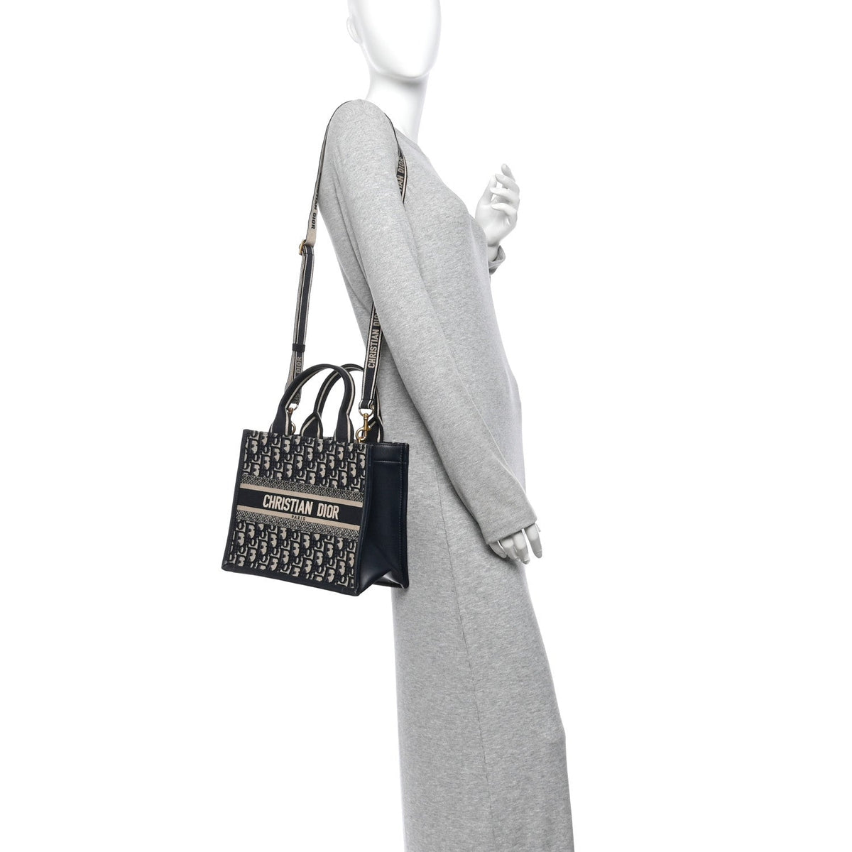 Small Calfskin Tote Bag - Blue
