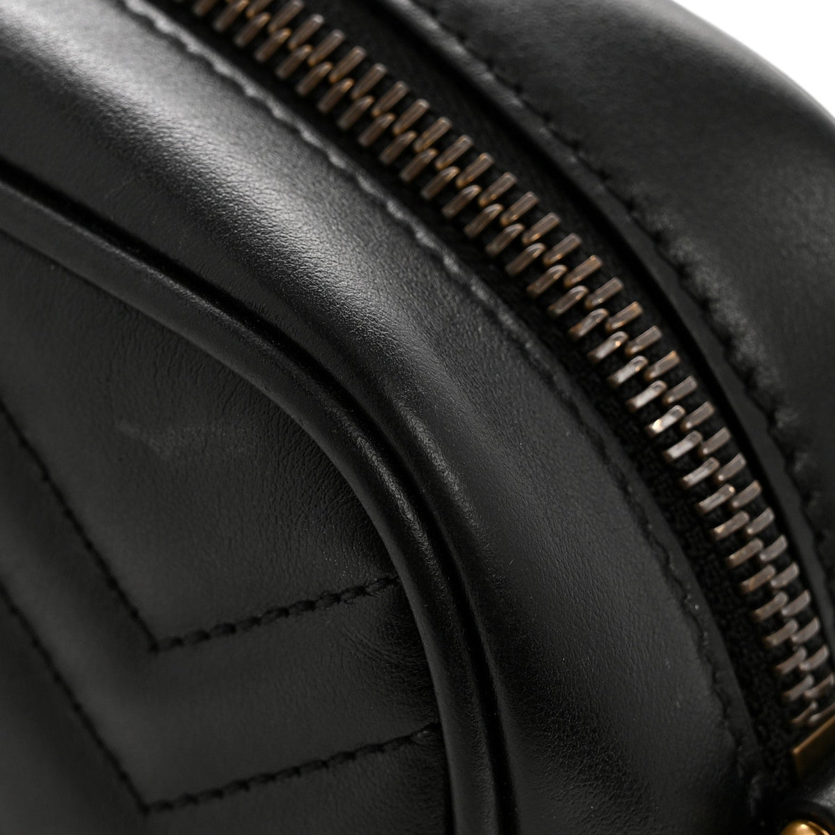 Mini Calfskin Shoulder Bag - Black