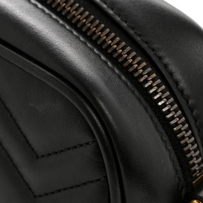 Mini Calfskin Shoulder Bag - Black