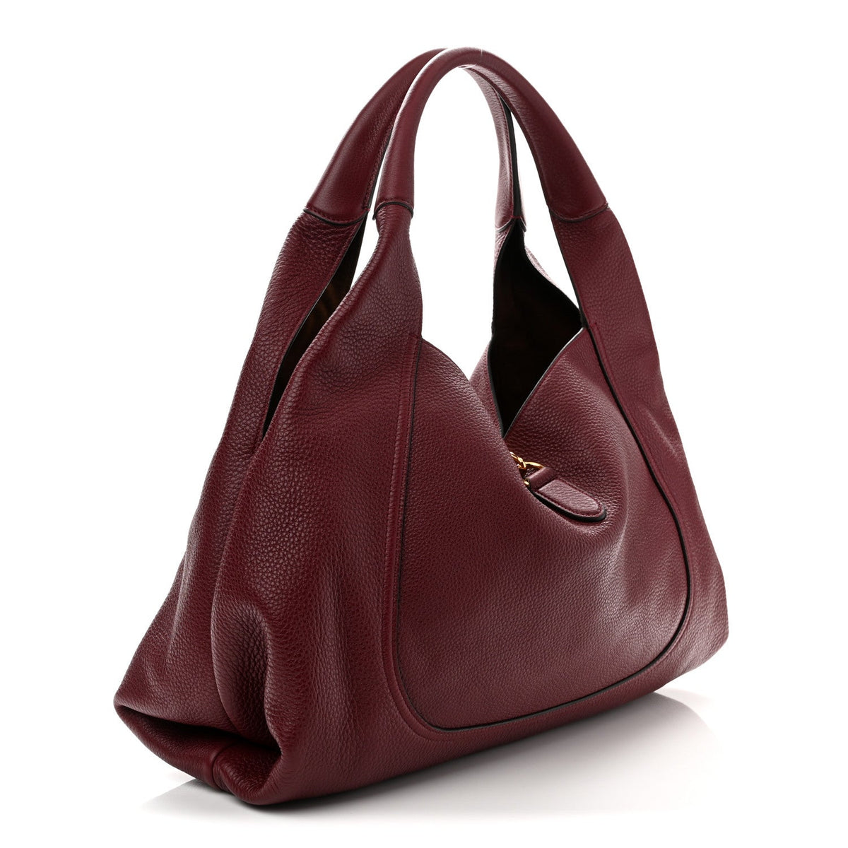 Maxi Calfskin Shoulder Bag - Red