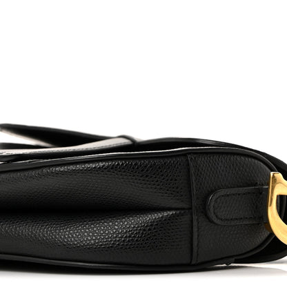 Mini Calfskin Handbag - Black