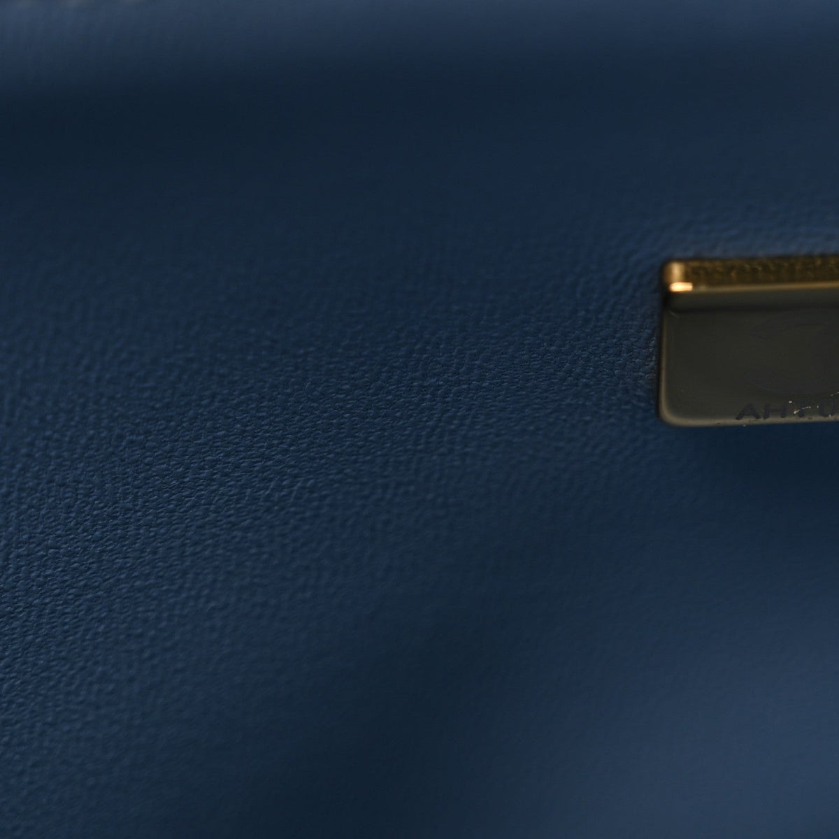 Small Quilted Flap Shoulder Bag - Light Blue