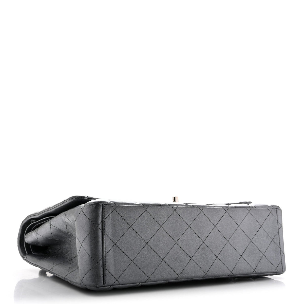 Maxi Quilted Lambskin Flap Shoulder Bag