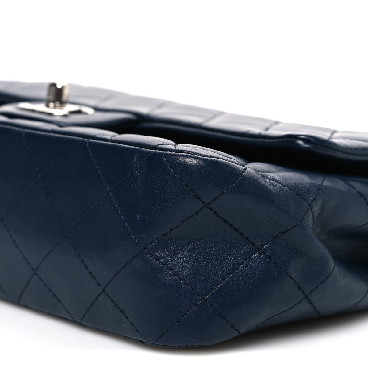 Medium Quilted Lambskin Flap Shoulder Bag