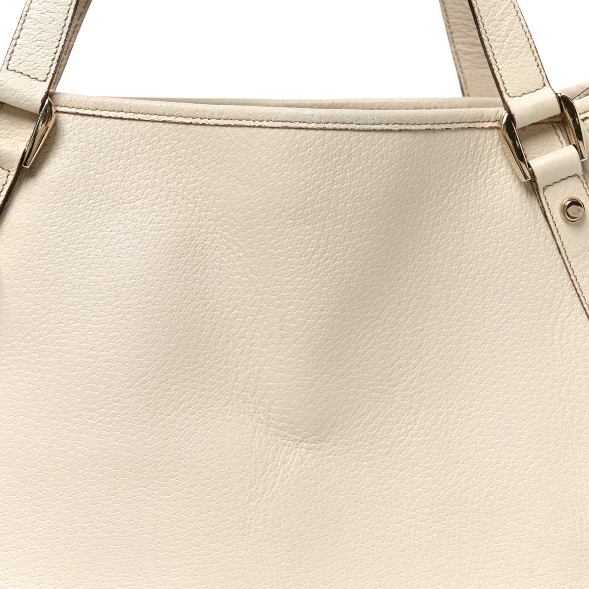 Medium Calfskin Shoulder Bag - White