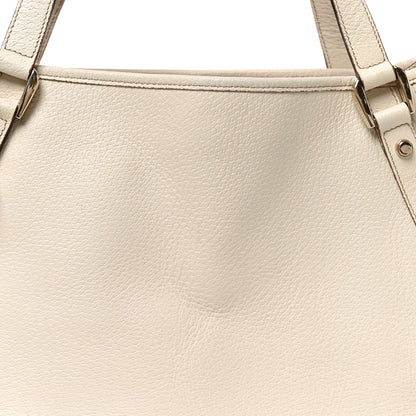 Medium Calfskin Shoulder Bag - White