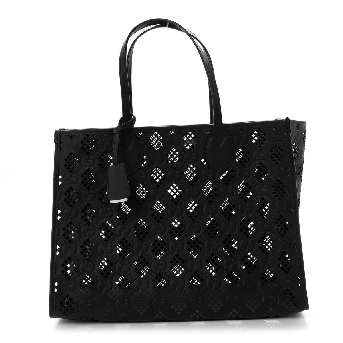 Medium Calfskin Tote Bag - Black