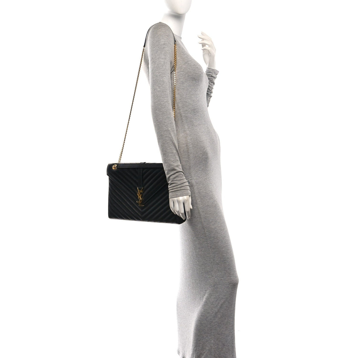 Large Satchel Bag - Black