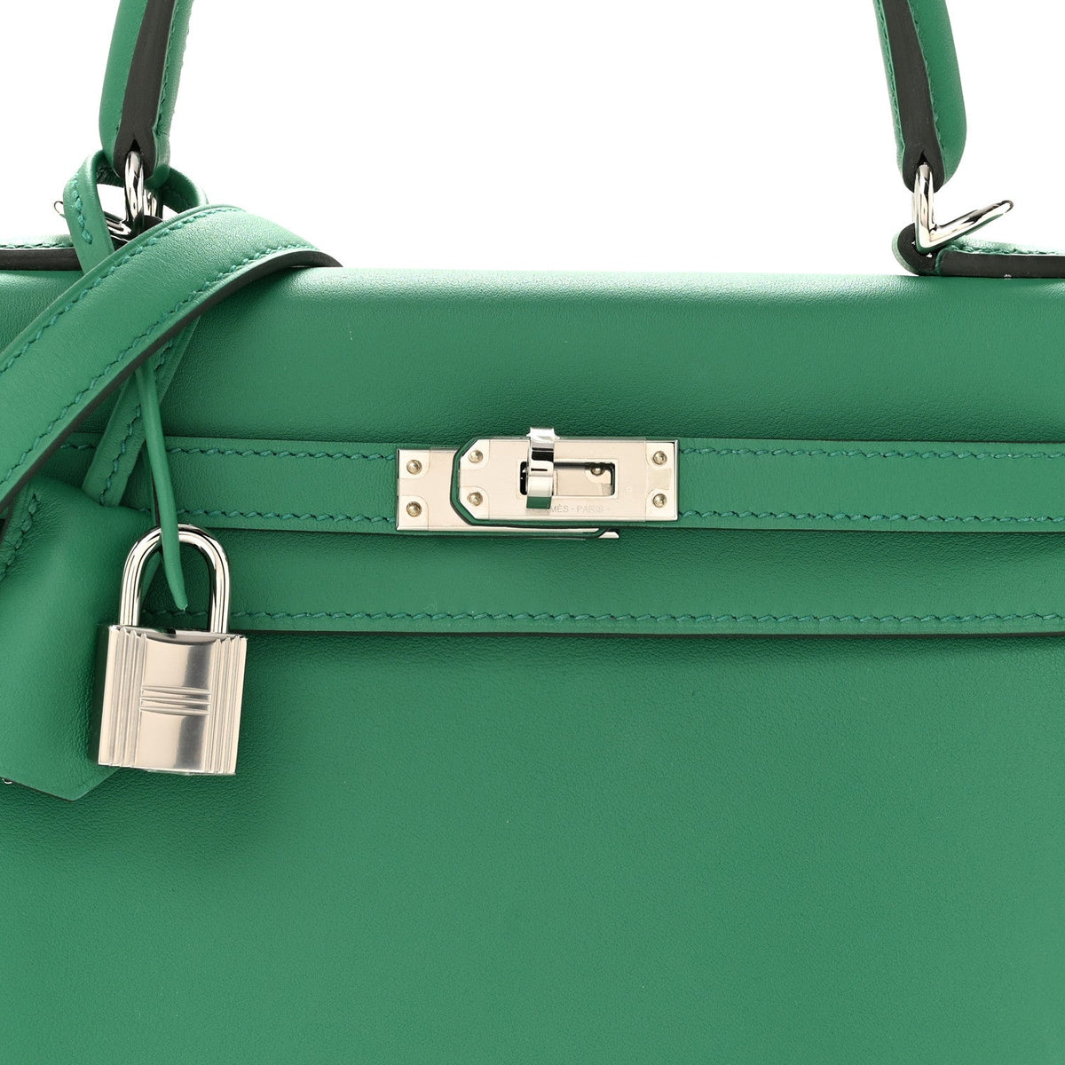 Swift Eclat Kelly Retourne 25 Vert Verti Handbag
