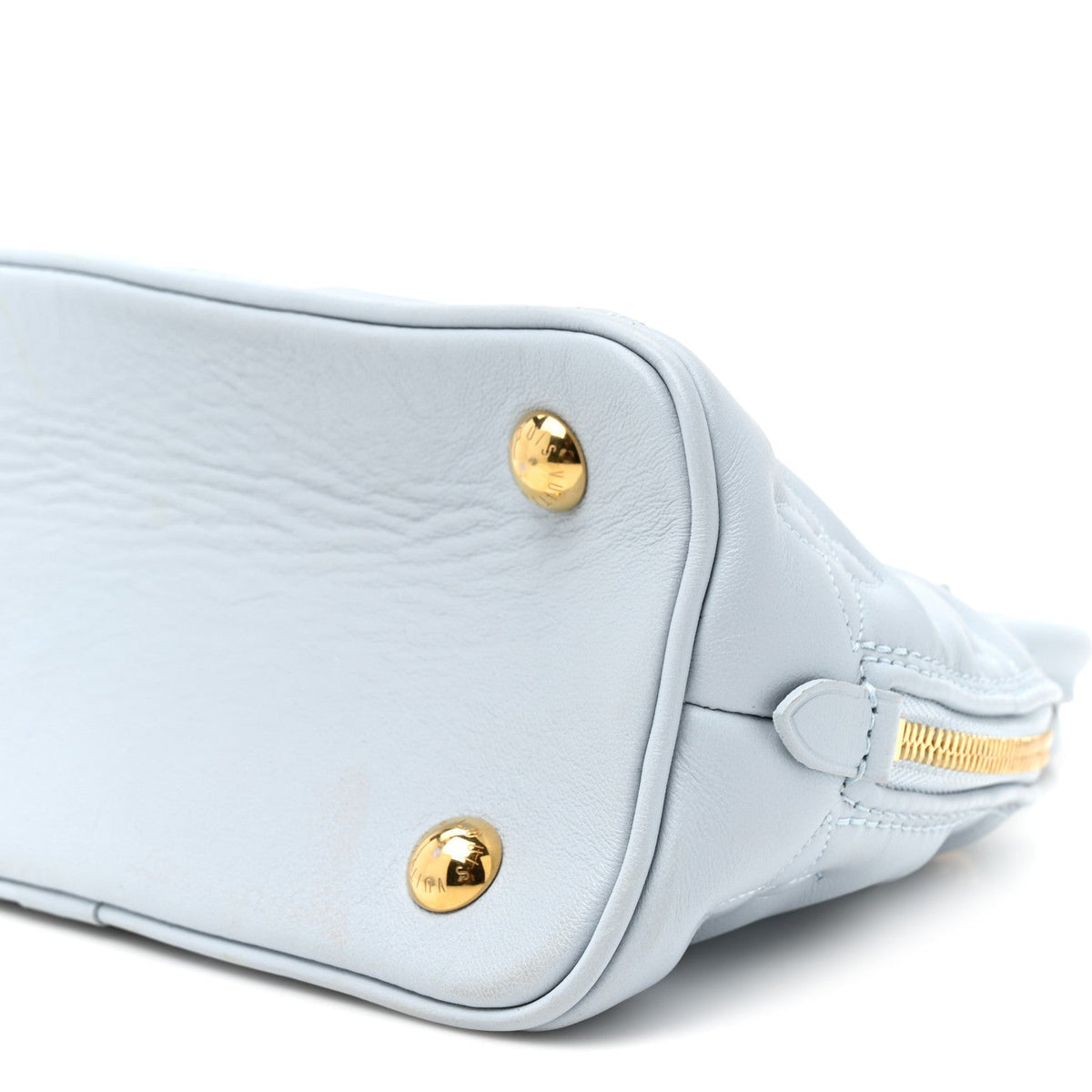 Calfskin Handbag - Blue
