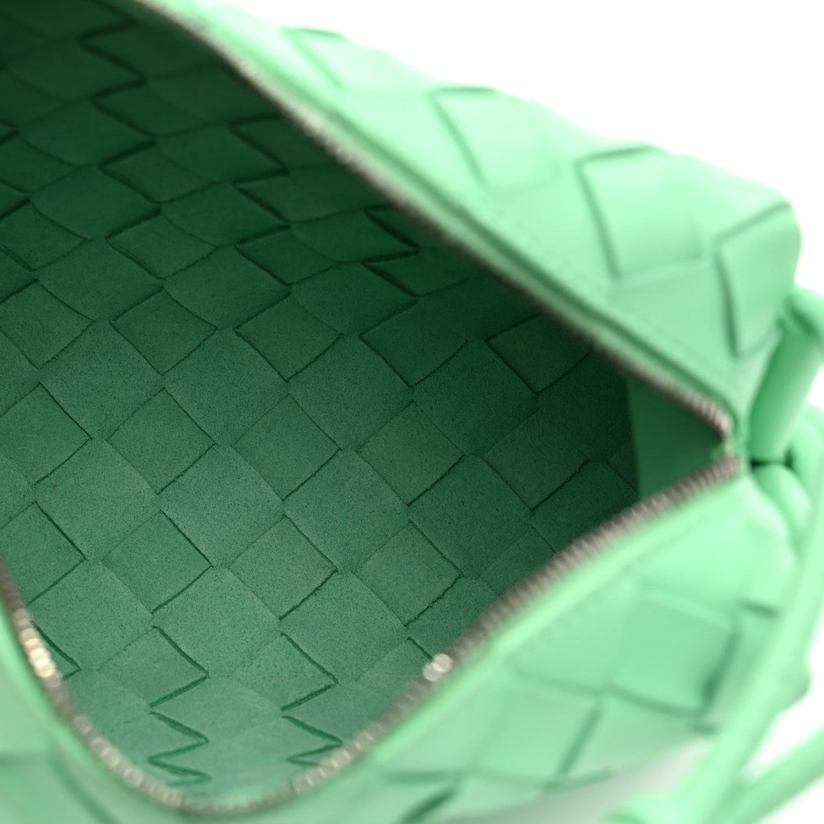 Mini Nappa Crossbody Bag - Fountain