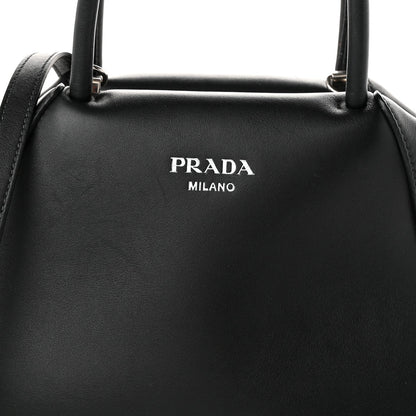 Small Calfskin Handbag - Black