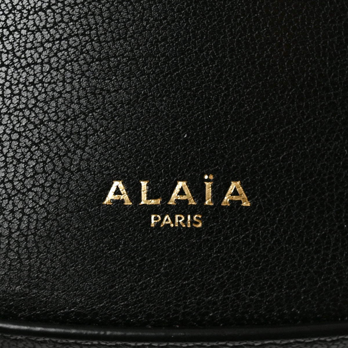 Goatskin Shoulder Bag - Black