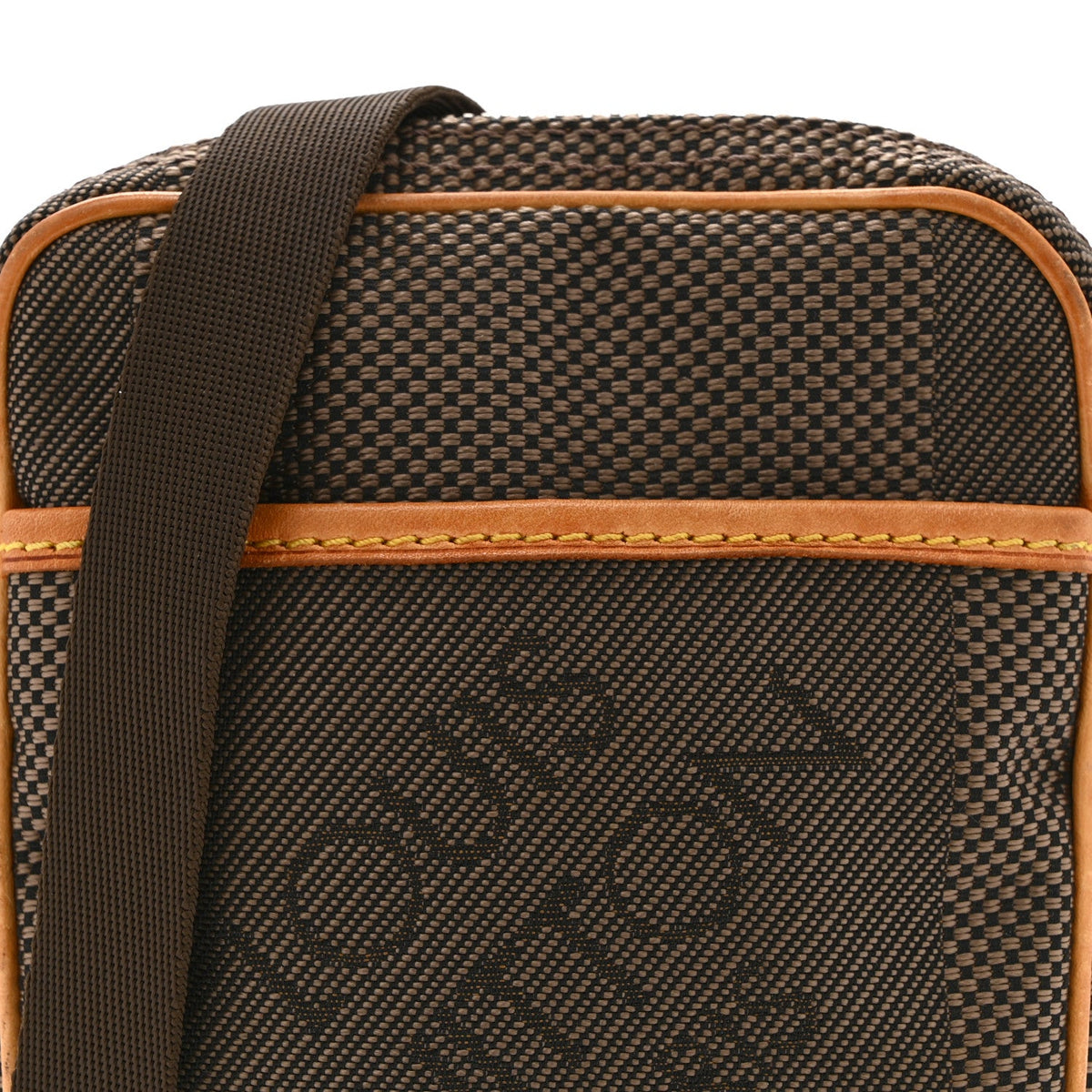 Damier Geant Citadin Messenger Terre Handbag
