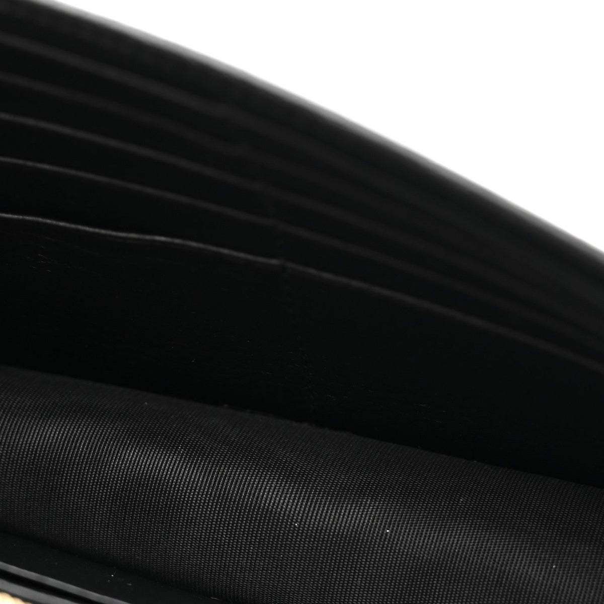 Calfskin Wallet Bag - Black
