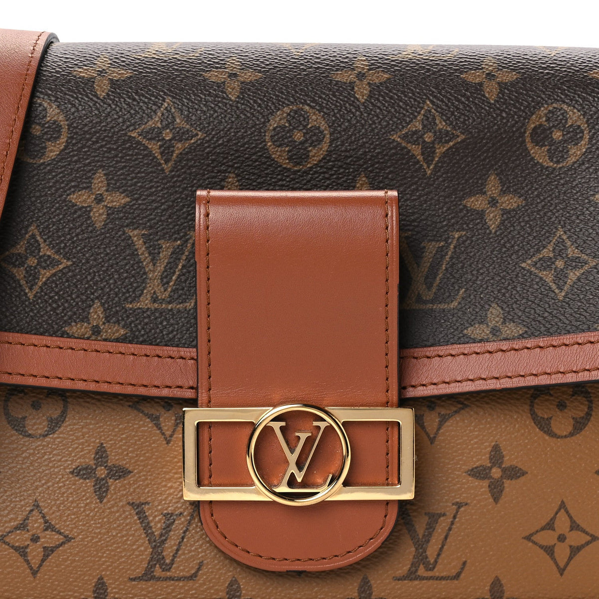 Reverse Monogram Dauphine Mm Handbag