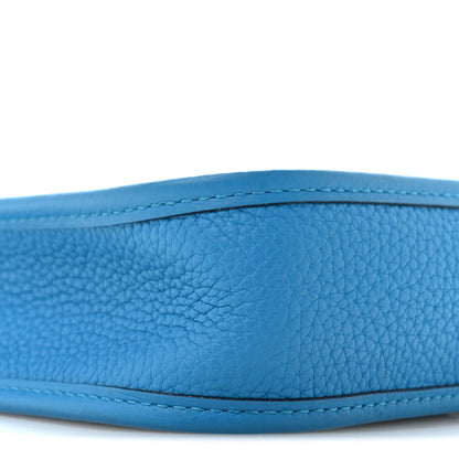Taurillon Clemence Evelyne Tpm Bleu Zanz Handbag